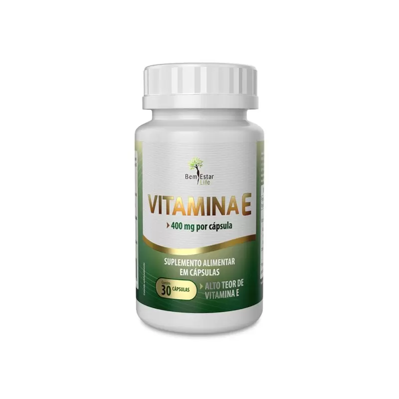 VITAMINA E - 400MG - 30 CAPSULAS
