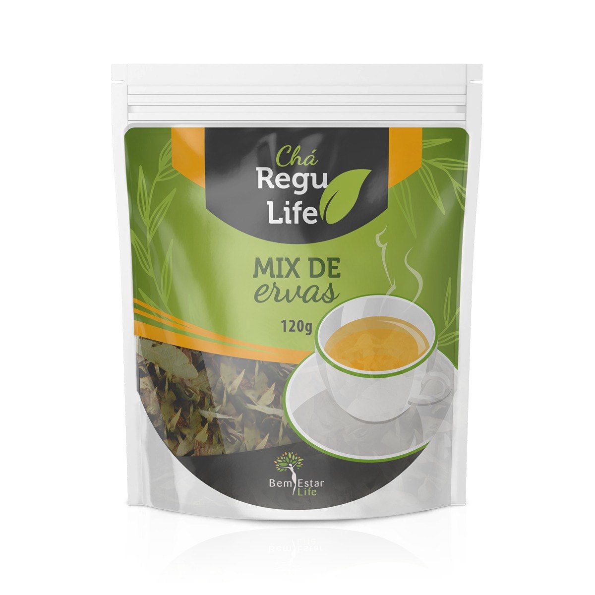 CHÁ REGU LIFE - DIGESTIVO E DIURETICO 120 G 7897795082693