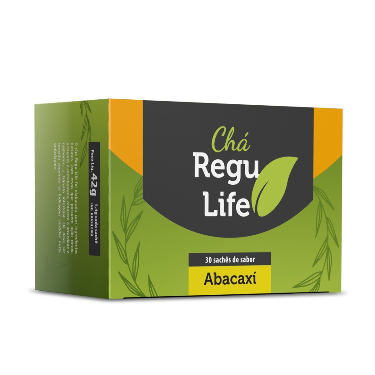 CHÁ REGU LIFE 30 SACHET - SABOR ABACAXI