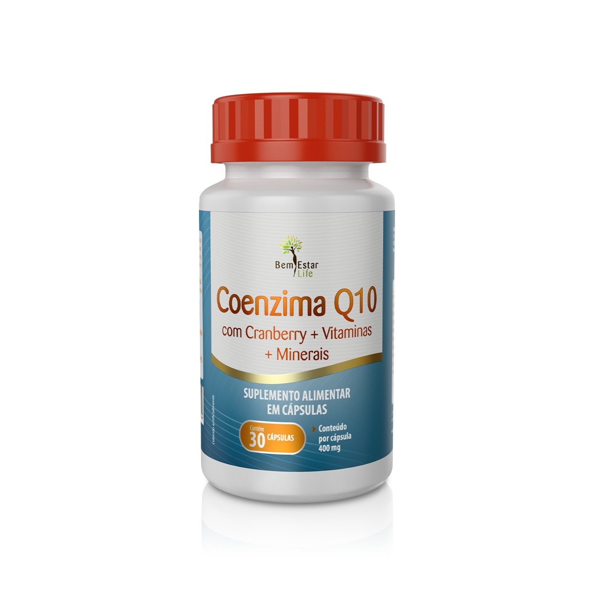 COENZIMA Q10 COM CRANBERRY - 30 CAPSULAS 7898965610548